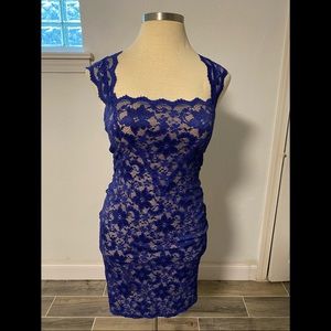 Beautiful blue lace dress